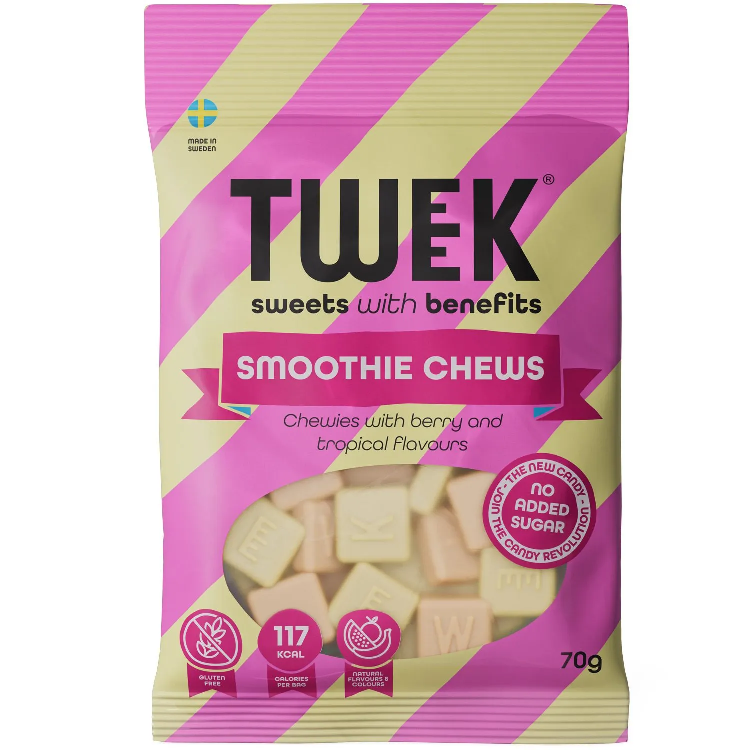 7350101604588TWE-1 Tweek Smoothie Chews - zuckerfrei (70g)