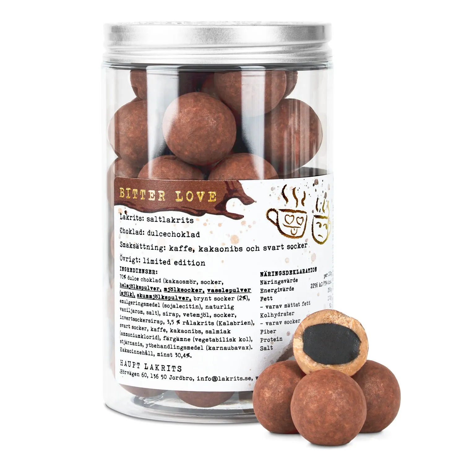 7350077862593HAU-1 Haupt Lakrits Bitter Love Ltd. Ed. (250g)