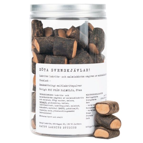Haupt Lakrits Söta Svenskjävlar - das süße Pendant zum salzigsten Lakritz (250g)