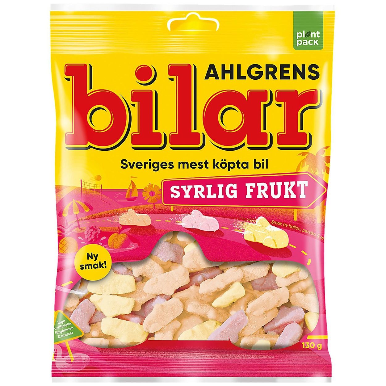 Ahlgrens Bilar Syrlig Frukt - saure Frucht (100g) (zzgl. Versand • 21,90 € / 1kg)