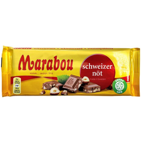 Marabou schweizernöt (100g) *SONDERPREIS wegen kurzer Haltbarkeit*