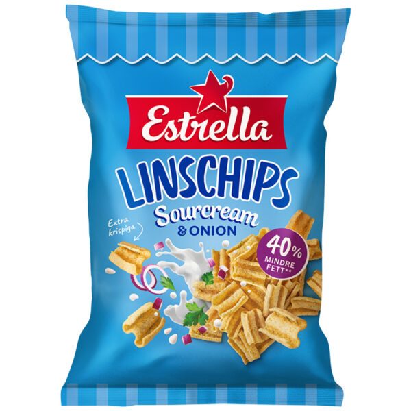 Estrella Linschips Sourcream & Onion (90g)