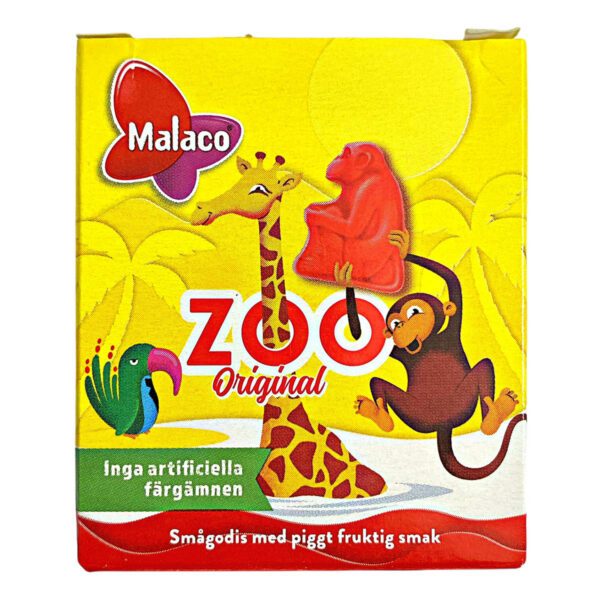 Malaco ZOO Original - Box (20g) *SONDERPREIS wegen abgelaufener Haltbarkeit*