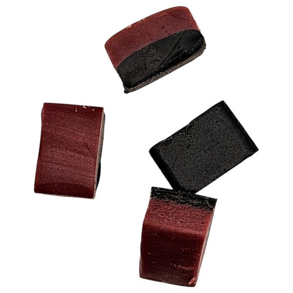 KOLAFABRIKEN VIOL/LAKRITSFUDGE - VEILCHEN-LAKRITZ-FUDGE