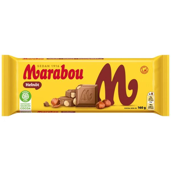 Marabou Helnöt (160g)