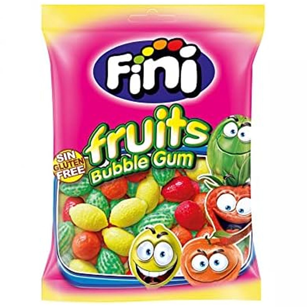 Fini Fruits Bubble Gum (75g) (zzgl. Versand • 19,33 € / 1kg)