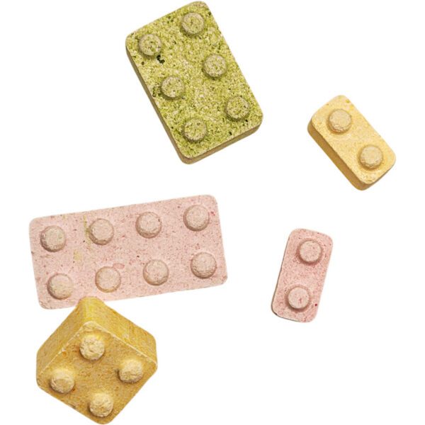 CANDY BRICKS - ESSBARE BAUKLÖTZE (NOPPENSTEINE)