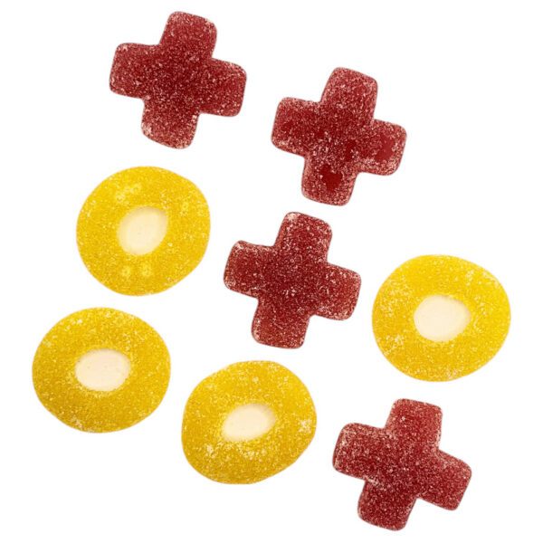 MALACO TIC TAC TOE – WEINGUMMI MIT FRUCHTGESCHMACK
