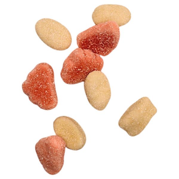 GRAHNS FLUFFIGA SKUMMISAR – SAURES FRUCHTSCHAUM-KONFEKT OHNE ZUCKERZUSATZ (2500G)