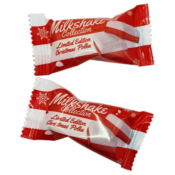 Milkshake Collection Christmas Polka – weiche Fudge mit Polka-Minzgeschmack