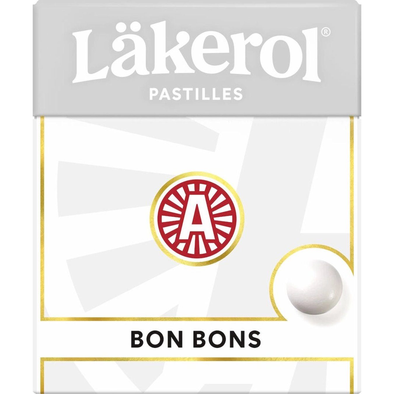 Läkerol Bon Bons - Pastillen mit Pfefferminzgeschmack (25g) (zzgl. Versand • 62,00 € / 1kg)