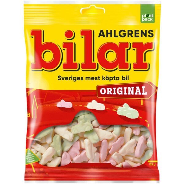 Ahlgrens bilar Original – Schaumzucker-Autos (125g)