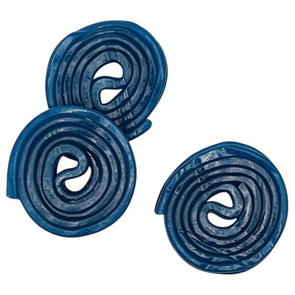 SNURROR BLÅ HALLON - Fruchtgummi-Rollen mit Blaubeer-Himbeer-Geschmack