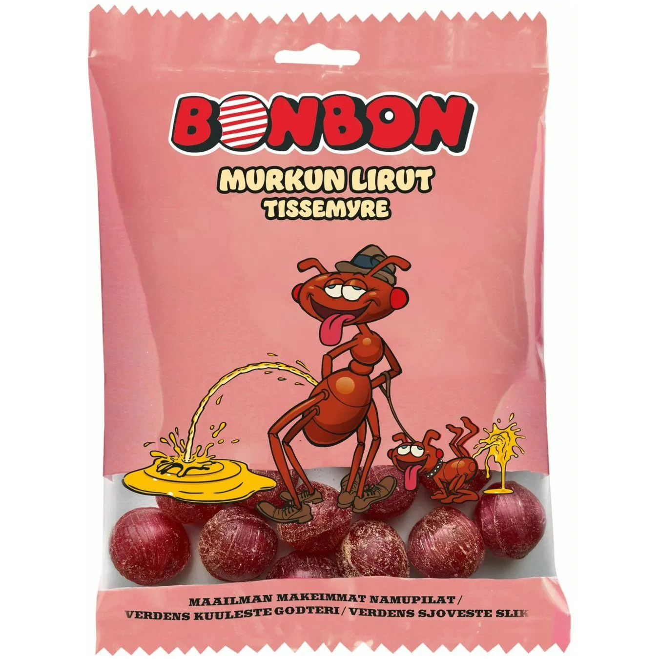 6420224007106BON-1 BonBon Murkun Lirut – Fruchtige Bonbon-Mischung mit Salmiak (50g)