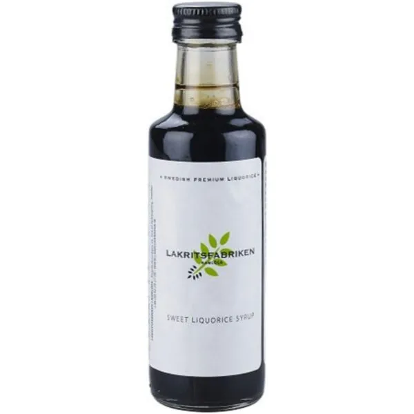 Lakritsfabriken Lakritz-Sirup süß – Flüssiges Lakritz zum Verfeinern (100g)
