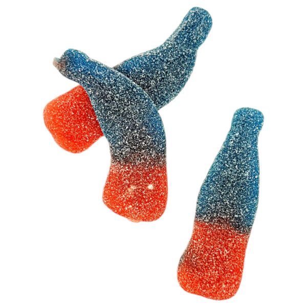 CANDINAVIA FIZZY SODA FLASKOR - SAURE FRUCHTGUMMI-FLASCHEN