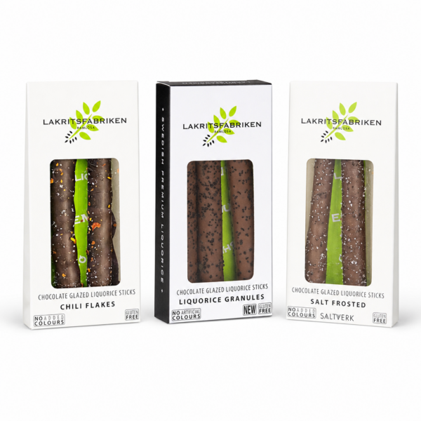 Lakritsfabriken Sticks Trio Salzig & Würzig (135g)