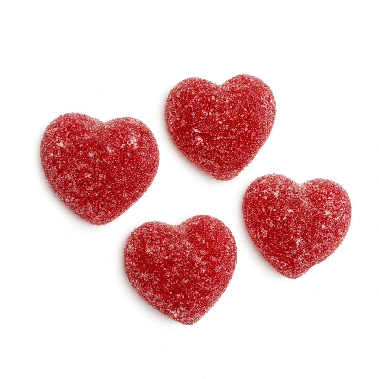 7350183100244JEL-bild-20260724-134925 RÖDA SURA HJÄRTAN - SAURE FRUCHTGUMMI-HERZEN MIT ERDBEERGESCHMACK (100g) – Bild 1