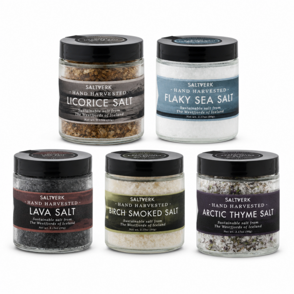 Geschenk-Set: Saltverk Island Salz Kollektion (450g)