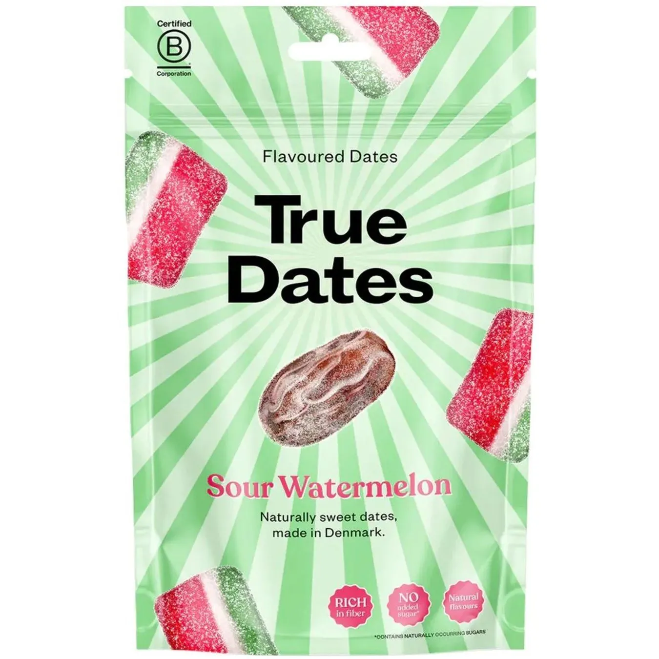 5745000657469TRU-bild-20260828-125234 True Dates Sour Watermelon - Entsteinte Datteln mit saurem Wassermelonen-Geschmack (70g) – Bild 1