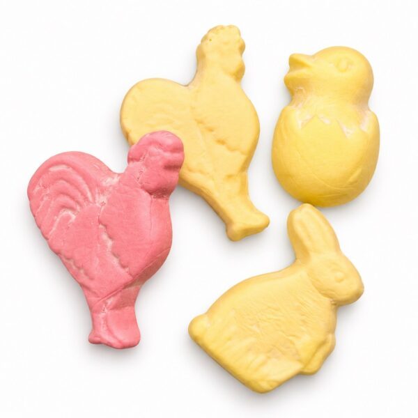 FRANSSONS PÅSKSKUM - SCHAUMZUCKERFIGUREN ZU OSTERN (300g)