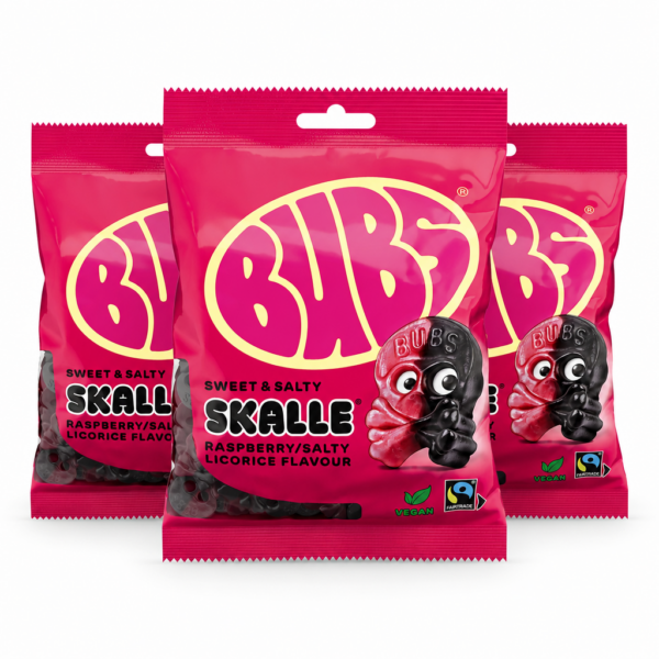 Bubs Hallon/Lakrits Skalle im Dreierpack (465g)